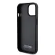 Husa pentru iPhone 15 Plus - BMW Hardcase Perforated Tricolor Line (BMHCP15M23PUPVK) - Black