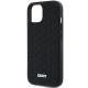 Husa pentru iPhone 15 Plus - DKNY Hardcase 3D Rubber Repeat Pattern (DKHCP15M3DRPWK) - Black