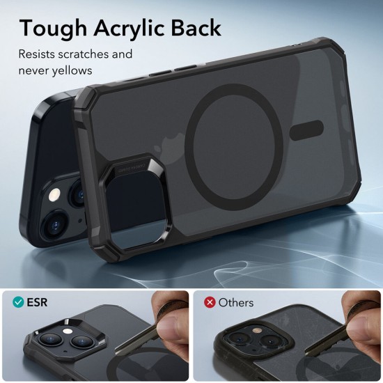 Husa pentru iPhone 15 Plus - ESR Air Armor HaloLock - Frosted Black