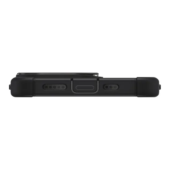 Husa pentru iPhone 15 Plus + Folie - ESR Armor Tough Kickstand HaloLock - Clear Dark Blue Husa pentru iPhone 15 Plus + Folie - ESR Armor Tough Kickstand HaloLock - Clear Dark Blue