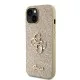 Husa pentru iPhone 15 Plus / iPhone 14 Plus - Guess Glitter Script Big 4G (GUHCP15MHG4SGD) - Gold Husa pentru iPhone 15 Plus / iPhone 14 Plus - Guess Glitter Script Big 4G (GUHCP15MHG4SGD) - Gold