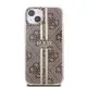 Husa pentru iPhone 15 Plus / iPhone 14 Plus - Guess Hardcase IML 4G Gold Stripe (GUHCP15MH4PSEGW) - Brown Husa pentru iPhone 15 Plus / iPhone 14 Plus - Guess Hardcase IML 4G Gold Stripe (GUHCP15MH4PSEGW) - Brown