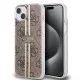 Husa pentru iPhone 15 Plus / iPhone 14 Plus - Guess Hardcase IML 4G Gold Stripe (GUHCP15MH4PSEGW) - Brown Husa pentru iPhone 15 Plus / iPhone 14 Plus - Guess Hardcase IML 4G Gold Stripe (GUHCP15MH4PSEGW) - Brown