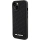 Husa pentru iPhone 15 Plus / iPhone 14 Plus - Karl Lagerfeld Diagonal Quilted K Pattern (KLHCP15MPQKPMK) - Black