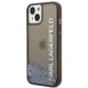 Husa pentru iPhone 15 Plus / iPhone 14 Plus - Karl Lagerfeld Hardcase Liquid Glitter (KLHCP14MLCKVK) - Elong