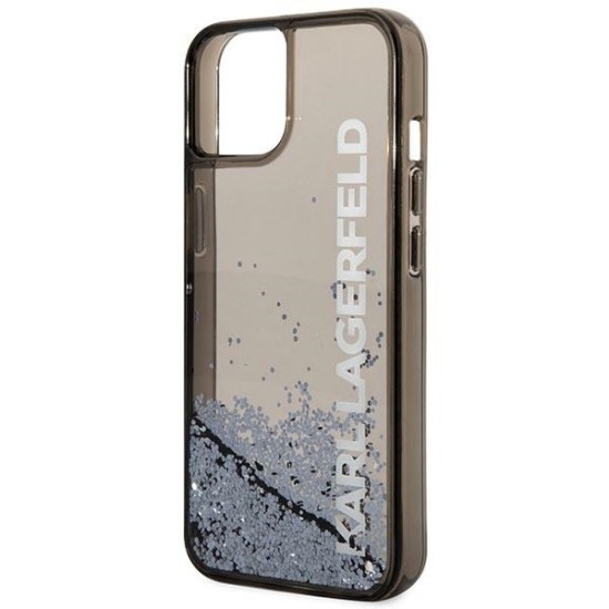 Husa pentru iPhone 15 Plus / iPhone 14 Plus - Karl Lagerfeld Hardcase Liquid Glitter (KLHCP14MLCKVK) - Elong