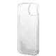 Husa pentru iPhone 15 Plus / iPhone 14 Plus - Karl Lagerfeld Hardcase Liquid Glitter (KLHCP14MLMNMS) - Silver Monogram Husa pentru iPhone 15 Plus / iPhone 14 Plus - Karl Lagerfeld Hardcase Liquid Glitter (KLHCP14MLMNMS) - Silver Monogram