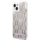 Husa pentru iPhone 15 Plus / iPhone 14 Plus - Karl Lagerfeld Hardcase Liquid Glitter (KLHCP14MLMNMS) - Silver Monogram Husa pentru iPhone 15 Plus / iPhone 14 Plus - Karl Lagerfeld Hardcase Liquid Glitter (KLHCP14MLMNMS) - Silver Monogram