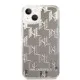 Husa pentru iPhone 15 Plus / iPhone 14 Plus - Karl Lagerfeld Hardcase Liquid Glitter (KLHCP14MLMNMS) - Silver Monogram Husa pentru iPhone 15 Plus / iPhone 14 Plus - Karl Lagerfeld Hardcase Liquid Glitter (KLHCP14MLMNMS) - Silver Monogram