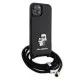 Husa pentru iPhone 15 Plus / iPhone 14 Plus - Karl Lagerfeld Saffiano Crossbody (KLHCP15MSAKCPSK) - Metal Pin Karl&Choupette Husa pentru iPhone 15 Plus / iPhone 14 Plus - Karl Lagerfeld Saffiano Crossbody (KLHCP15MSAKCPSK) - Metal Pin Karl&Choupette