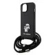 Husa pentru iPhone 15 Plus / iPhone 14 Plus - Karl Lagerfeld Saffiano Crossbody (KLHCP15MSAKCPSK) - Metal Pin Karl&Choupette Husa pentru iPhone 15 Plus / iPhone 14 Plus - Karl Lagerfeld Saffiano Crossbody (KLHCP15MSAKCPSK) - Metal Pin Karl&Choupette