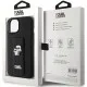 Husa pentru iPhone 15 Plus / iPhone 14 Plus - Karl Lagerfeld Saffiano Gripstand (KLHCP15MGSAKCPK) - Karl&Choupette Pins Husa pentru iPhone 15 Plus / iPhone 14 Plus - Karl Lagerfeld Saffiano Gripstand (KLHCP15MGSAKCPK) - Karl&Choupette Pins
