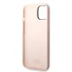 Husa pentru iPhone 15 Plus / iPhone 14 Plus - Karl Lagerfeld Silicone (KLHCP14MSLCTPI) - Pink Choupette Body