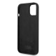 Husa pentru iPhone 15 Plus / iPhone 14 Plus - Karl Lagerfeld Silicone (KLHCP14MSNIKBCK) - Black Ikonik