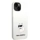 Husa pentru iPhone 15 Plus / iPhone 14 Plus - Karl Lagerfeld Silicone MagSafe (KLHMP14MSNCHBCH) - White Choupette Husa pentru iPhone 15 Plus / iPhone 14 Plus - Karl Lagerfeld Silicone MagSafe (KLHMP14MSNCHBCH) - White Choupette