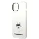 Husa pentru iPhone 15 Plus / iPhone 14 Plus - Karl Lagerfeld Silicone MagSafe (KLHMP14MSNCHBCH) - White Choupette Husa pentru iPhone 15 Plus / iPhone 14 Plus - Karl Lagerfeld Silicone MagSafe (KLHMP14MSNCHBCH) - White Choupette