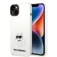 Husa pentru iPhone 15 Plus / iPhone 14 Plus - Karl Lagerfeld Silicone MagSafe (KLHMP14MSNCHBCH) - White Choupette Husa pentru iPhone 15 Plus / iPhone 14 Plus - Karl Lagerfeld Silicone MagSafe (KLHMP14MSNCHBCH) - White Choupette