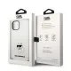 Husa pentru iPhone 15 Plus / iPhone 14 Plus - Karl Lagerfeld Silicone MagSafe (KLHMP14MSNCHBCH) - White Choupette Husa pentru iPhone 15 Plus / iPhone 14 Plus - Karl Lagerfeld Silicone MagSafe (KLHMP14MSNCHBCH) - White Choupette
