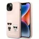 Husa pentru iPhone 15 Plus / iPhone 14 Plus - Karl Lagerfeld Silicone MagSafe (KLHMP14MSSKCI) - Light Pink Karl&Choupette Husa pentru iPhone 15 Plus / iPhone 14 Plus - Karl Lagerfeld Silicone MagSafe (KLHMP14MSSKCI) - Light Pink Karl&Choupette