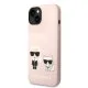Husa pentru iPhone 15 Plus / iPhone 14 Plus - Karl Lagerfeld Silicone MagSafe (KLHMP14MSSKCI) - Light Pink Karl&Choupette Husa pentru iPhone 15 Plus / iPhone 14 Plus - Karl Lagerfeld Silicone MagSafe (KLHMP14MSSKCI) - Light Pink Karl&Choupette