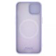 Husa pentru iPhone 15 Plus - Nillkin CamShield Silky MagSafe Silicone - Misty Purple