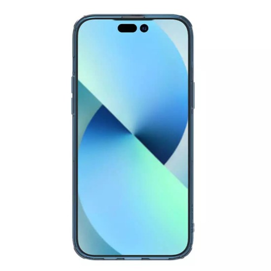 Husa pentru iPhone 15 Plus - Nillkin Nature TPU Case - Blue