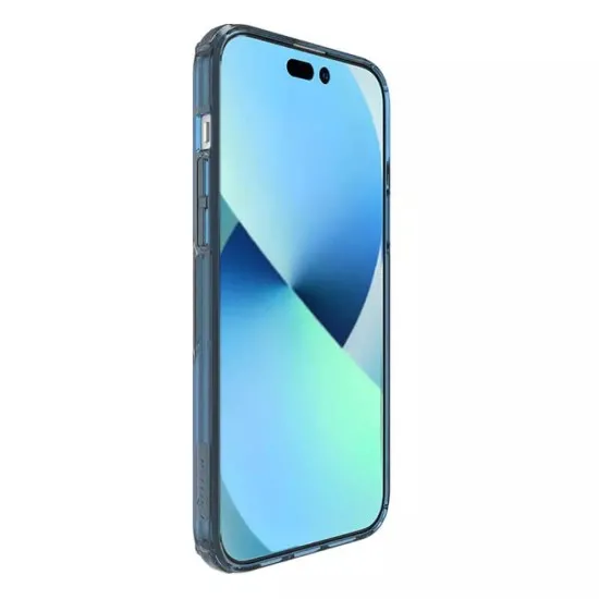 Husa pentru iPhone 15 Plus - Nillkin Nature TPU MagSafe Case - Blue Husa pentru iPhone 15 Plus - Nillkin Nature TPU MagSafe Case - Blue