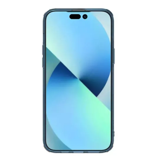 Husa pentru iPhone 15 Plus - Nillkin Nature TPU MagSafe Case - Blue Husa pentru iPhone 15 Plus - Nillkin Nature TPU MagSafe Case - Blue