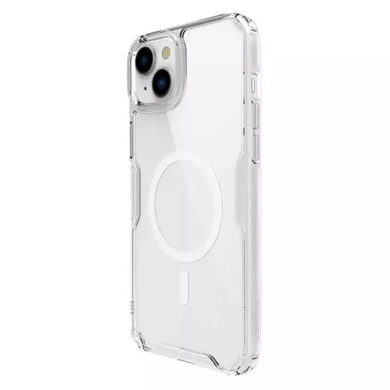 Husa pentru iPhone 15 Plus - Nillkin Nature TPU MagSafe Case - Transparent Husa pentru iPhone 15 Plus - Nillkin Nature TPU MagSafe Case - Transparent
