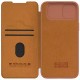 Husa pentru iPhone 15 Plus - Nillkin QIN Leather Case - Brown