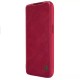 Husa pentru iPhone 15 Plus - Nillkin QIN Leather Case - Red