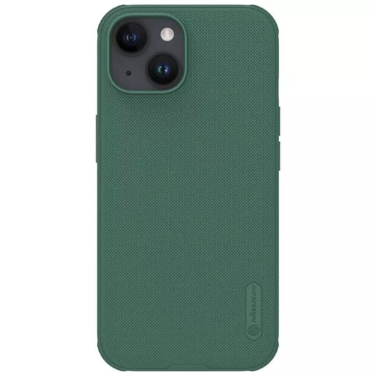 Husa pentru iPhone 15 Plus - Nillkin Super Frosted Shield - Deep Green