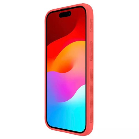 Husa pentru iPhone 15 Plus - Nillkin Super Frosted Shield - Red