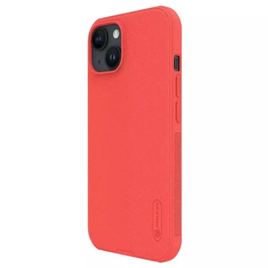 Husa pentru iPhone 15 Plus - Nillkin Super Frosted Shield - Red Husa pentru iPhone 15 Plus - Nillkin Super Frosted Shield - Red