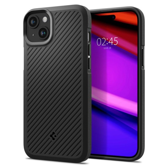 Husa pentru iPhone 15 Plus - Spigen Core Armor - Matte Black