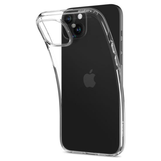 Husa pentru iPhone 15 Plus - Spigen Liquid Crystal - Clear