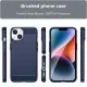 Husa pentru iPhone 15 Plus - Techsuit Carbon Silicone - Blue Husa pentru iPhone 15 Plus - Techsuit Carbon Silicone - Blue