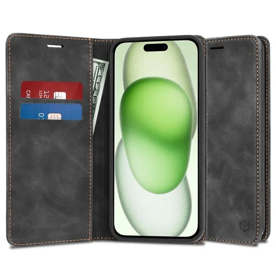 Husa pentru iPhone 15 Plus - Techsuit Confy Cover - Black Husa pentru iPhone 15 Plus - Techsuit Confy Cover - Black