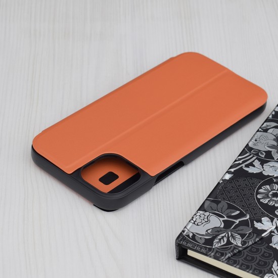 Husa pentru iPhone 15 Plus - Techsuit eFold Series - Orange