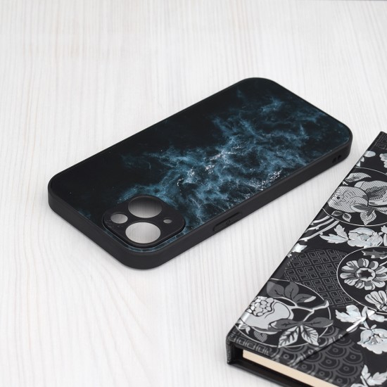 Husa pentru iPhone 15 Plus - Techsuit Glaze Series - Blue Nebula