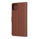 Husa pentru iPhone 15 Plus - Techsuit Leather Folio - Brown