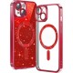 Husa pentru iPhone 15 Plus - Techsuit Luxury Glitter MagSafe - Red