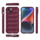 Husa pentru iPhone 15 Plus - Techsuit Magic Shield - Bordeaux