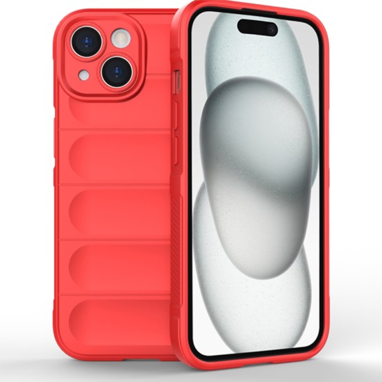 Husa pentru iPhone 15 Plus - Techsuit Magic Shield - Red