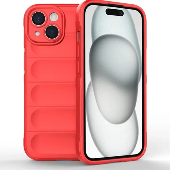 Husa pentru iPhone 15 Plus - Techsuit Magic Shield - Red Husa pentru iPhone 15 Plus - Techsuit Magic Shield - Red