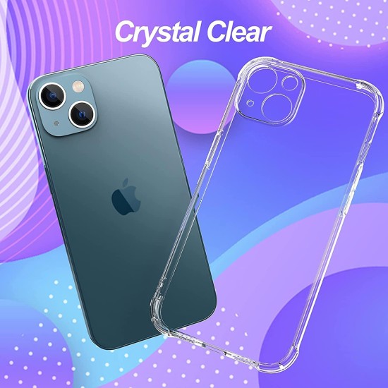 Husa pentru iPhone 15 Plus - Techsuit Shockproof Clear Silicone - Clear Husa pentru iPhone 15 Plus - Techsuit Shockproof Clear Silicone - Clear