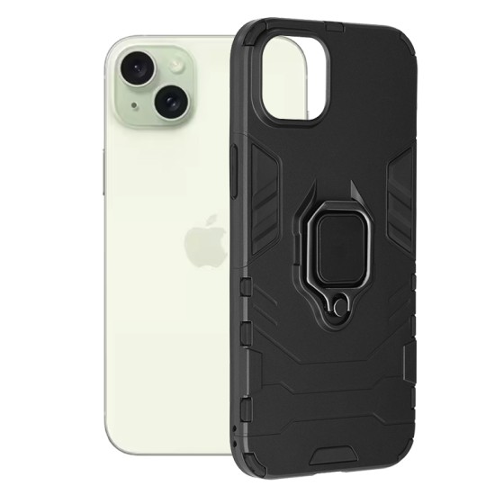 Husa pentru iPhone 15 Plus - Techsuit Silicone Shield - Black Husa pentru iPhone 15 Plus - Techsuit Silicone Shield - Black