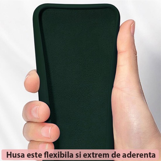 Husa pentru iPhone 15 Plus - Techsuit Soft Edge Silicone - Dark Green Husa pentru iPhone 15 Plus - Techsuit Soft Edge Silicone - Dark Green