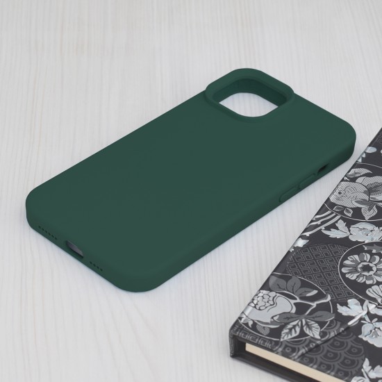 Husa pentru iPhone 15 Plus - Techsuit Soft Edge Silicone - Dark Green Husa pentru iPhone 15 Plus - Techsuit Soft Edge Silicone - Dark Green
