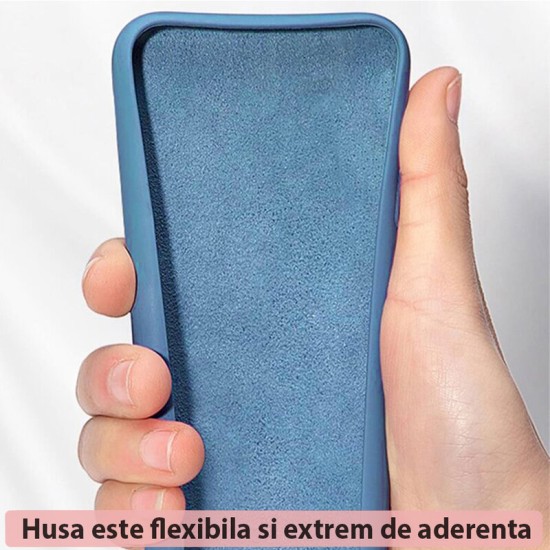 Husa pentru iPhone 15 Plus - Techsuit Soft Edge Silicone - Denim Blue Husa pentru iPhone 15 Plus - Techsuit Soft Edge Silicone - Denim Blue